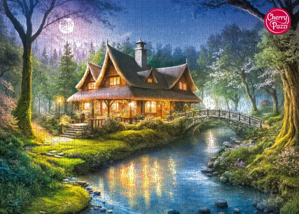 Puzzle 1000 elementów. Chata Leśniczego 30684