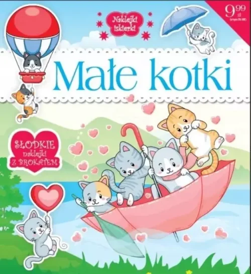 Naklejki iskierki Małe kotki