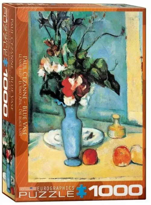 Puzzle 1000 elementów. Niebieska waza, Paul Cezanne