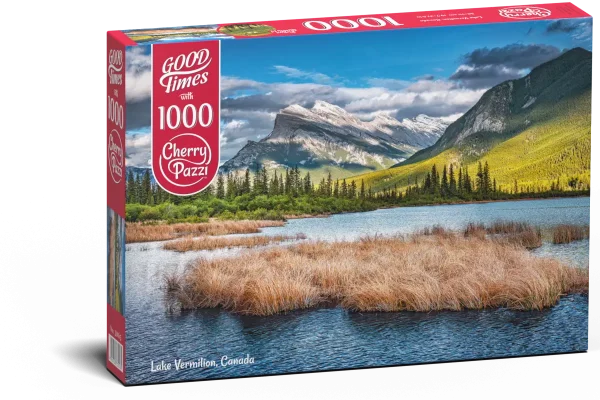 Puzzle 1000 elementów. Jezioro Vermilion, Park Narodowy Banff, Kanada 30165