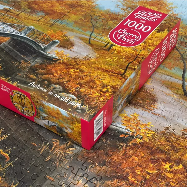 Puzzle 1000 elementów. Jesień w parku 30240