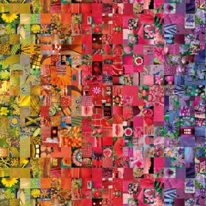 Puzzle 1000 elementów. Color boom. Kolaż