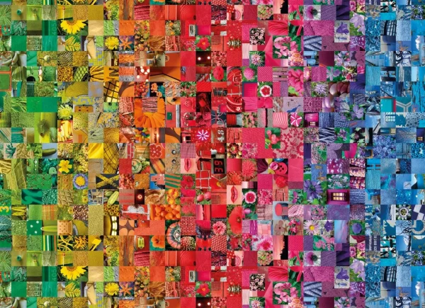Puzzle 1000 elementów. Color boom. Kolaż