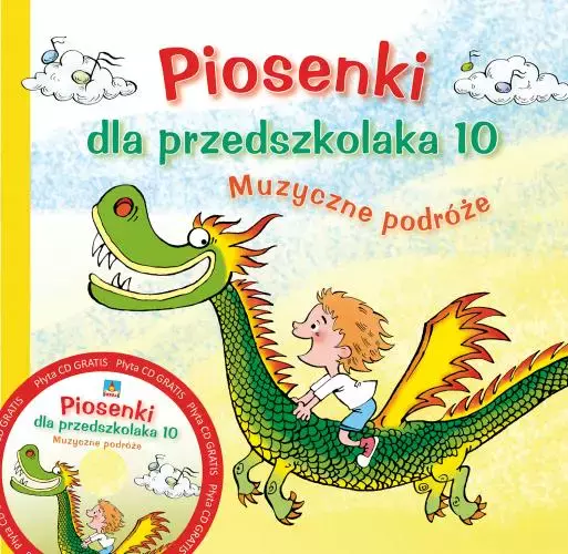 9b14d18-piosenki-dla-przedsz.webp Piosenki dla przedszkolaka 10. Muzyczne podróże + CD