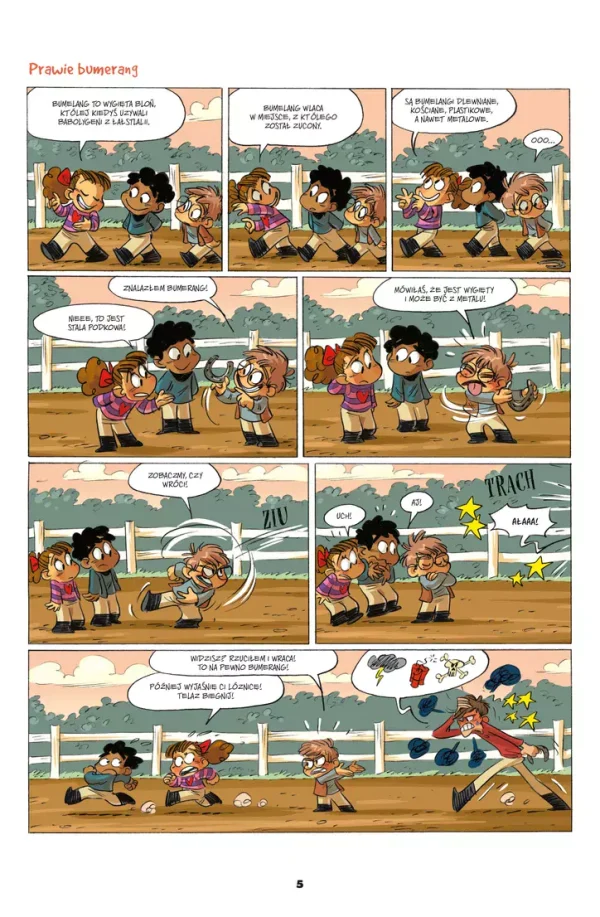 Komiksy są super!. Kamila i konie. Tom 4. Władcy prerii
