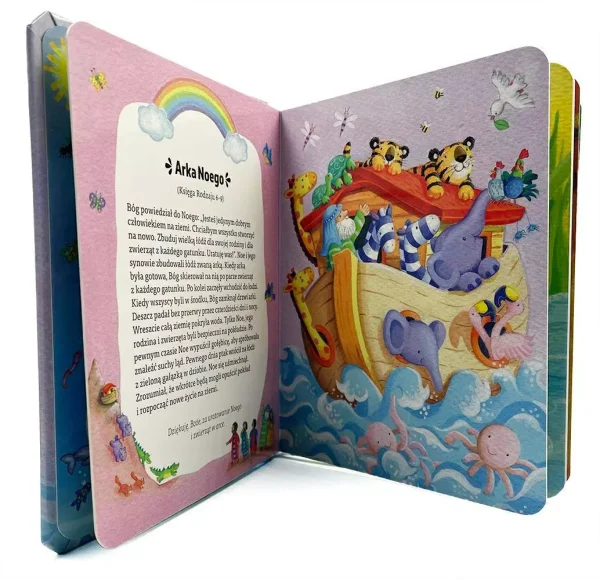 Obrazkowa Biblia dla najmłodszych. 12 ulubionych historii biblijnych