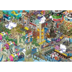 Puzzle 1000 elementów. Pixorama. Londyn Quest