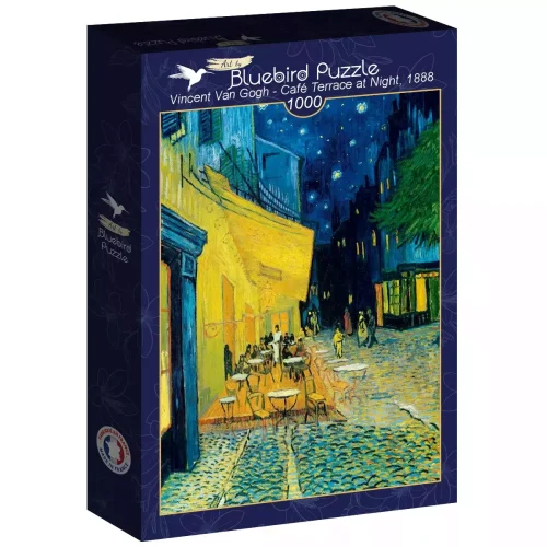 Puzzle 1000 elementów. Vincent Van Gogh. Nocna kafejka, 1888