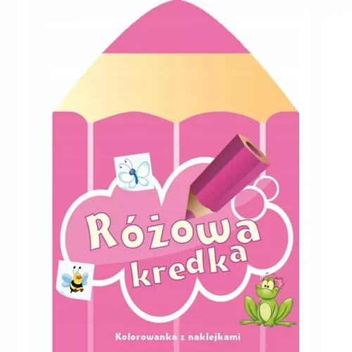 Różowa kredka