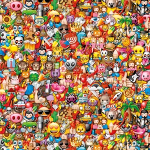 Puzzle 1000 elementów. Impossible puzzle! Emoji