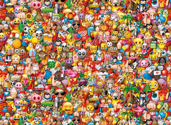 Puzzle 1000 elementów. Impossible puzzle! Emoji