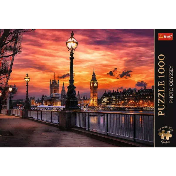 Puzzle 1000 elementów. Premium Plus Quality. Photo Odyssey. Big Ben, Londyn