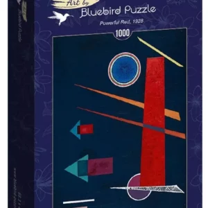 Puzzle 1000 elementów. Siła w czerwonym kolorze