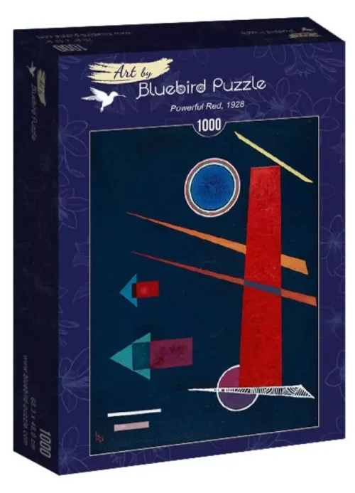 Puzzle 1000 elementów. Siła w czerwonym kolorze