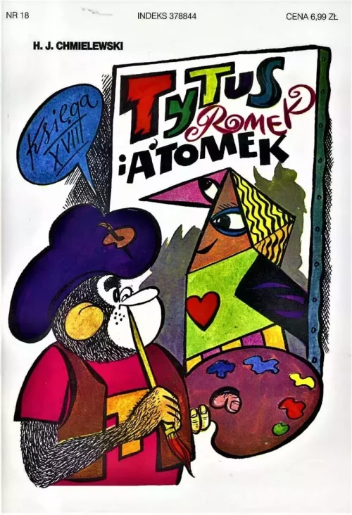 Tytus, Romek i A`Tomek. Księga XVIII. Tytus plastykiem