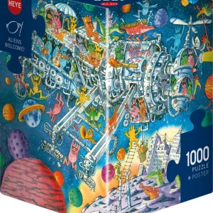 Puzzle 1000 elementów. Obcy, Witajcie !