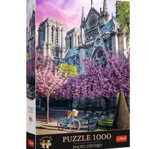Puzzle 1000 elementów. Premium Plus. Photo Odyssey. Katedra Notre-Dame, Paryż