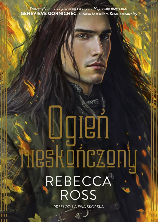 Ogień nieskończony | Tom 2 | romantasy enemies to lovers o żywiołach