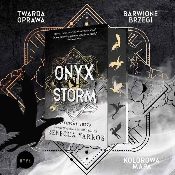 Onyx Storm. Onyksowa burza (barwione brzegi)