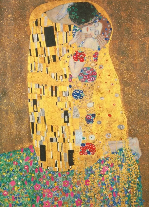 Puzzle 1000 elementów. Museum. Gustav Klimt. Pocałunek