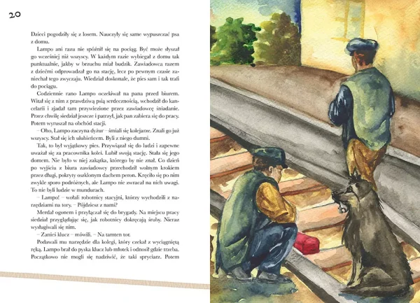 O psie, który jeździł koleją