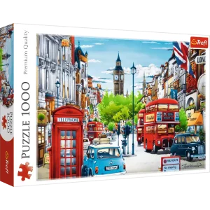 Puzzle 1000 elementów. Ulica Londynu