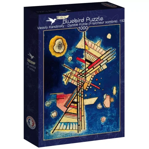 Puzzle 1000 elementów. Ciemny chłód, Kandinsky Vassily, 1927