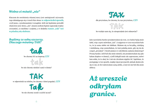 Jak mówić NIE. O wyznaczaniu granic w relacjach, w szkole i w internecie