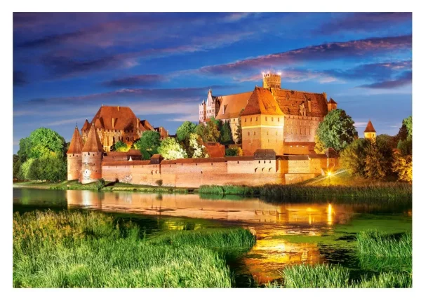 Puzzle 1000 elementów. Zamek w Malborku