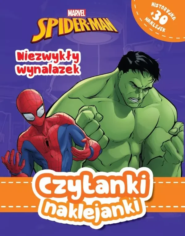 add93061-czytanki-naklejanki.webp Czytanki naklejanki. Niezwykły wynalazek. Marvel Spider-Man