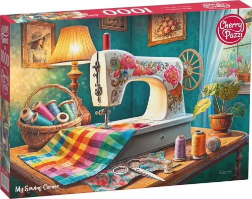 Puzzle 1000 elementów. Mój kącik do szycia 30875