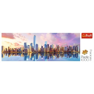 Puzzle 1000 elementów. Panorama, Manhattan