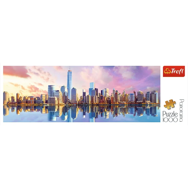 Puzzle 1000 elementów. Panorama, Manhattan
