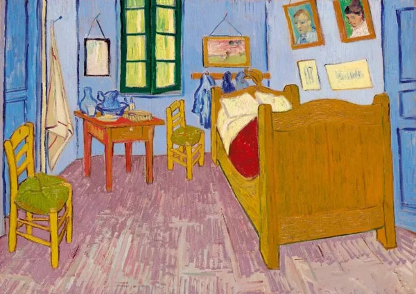 Puzzle 1000 elementów. Pokój artysty w Arles, Vincent van Gogh