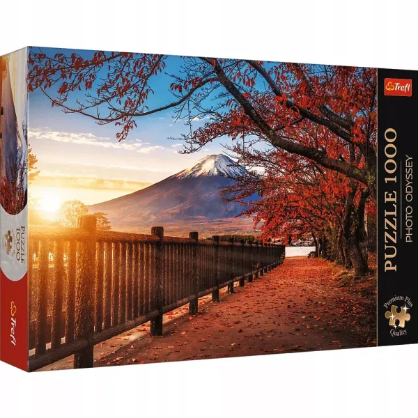 Puzzle 1000 elementów. Premium Plus Quality. Photo Odyssey. Góra Fuji, Japonia