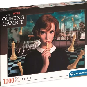 Puzzle 1000 elementów. Netflix. Gambit królowej