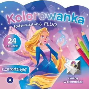 Kolorowanka z tatuażami flou Czarodziejki