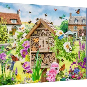 Puzzle 1000 elementów. Premium Plus Quality. Tea Time. Dom dla pszczół