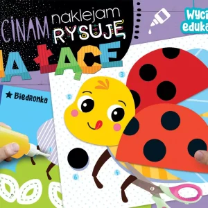Wycinam, naklejam, rysuję. Na łące. Wycinanki edukacyjne