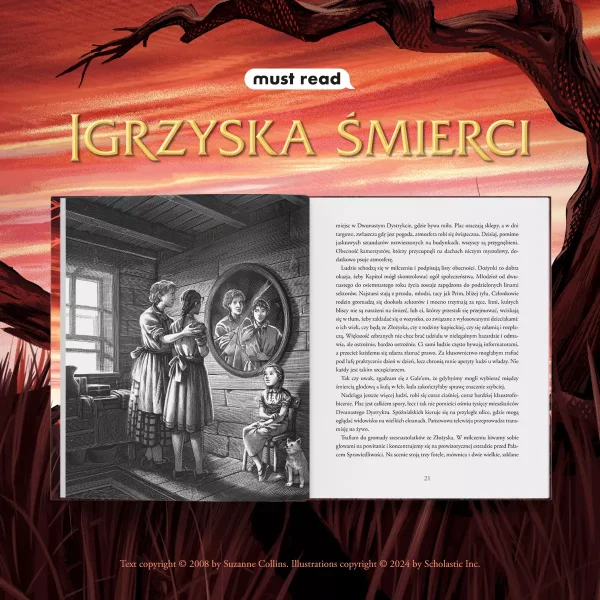 Igrzyska Śmierci. Część 1. Wydanie ilustrowane