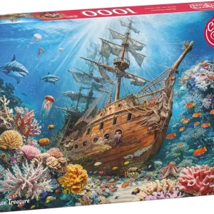 Puzzle 1000 elementów. Zatopiony skarb 30820
