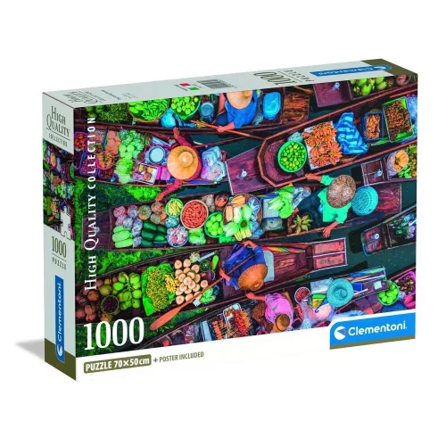 CLE puzzle 1000 Compact Thai Floating Market 39932