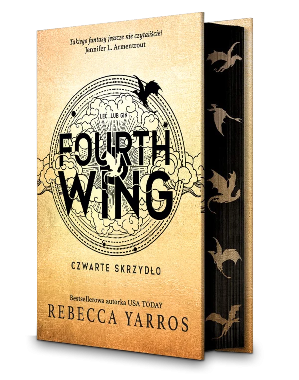 Fourth Wing | Czwarte Skrzydło | romantasy o smokach