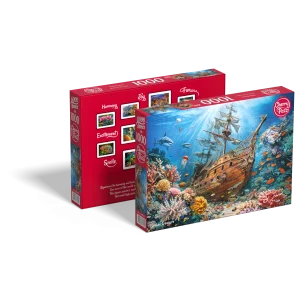 Puzzle 1000 elementów. Zatopiony skarb 30820