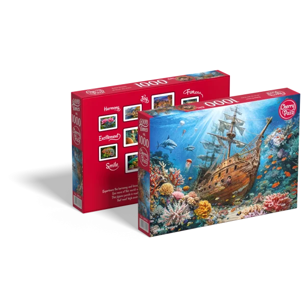 Puzzle 1000 elementów. Zatopiony skarb 30820