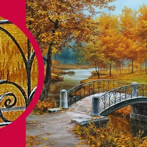 Puzzle 1000 elementów. Jesień w parku 30240