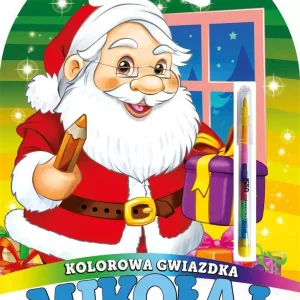 Kolorowa gwiazdka. Mikołaj