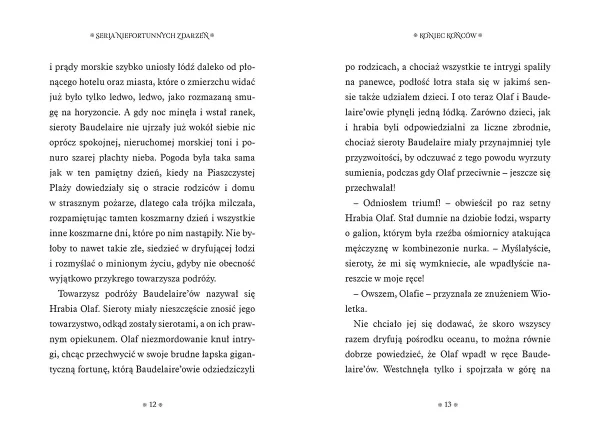 Seria Niefortunnych Zdarzeń. Tom 13. Koniec końców