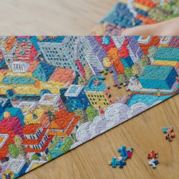 Puzzle 1000 elementów. Eye-Spy. Niezwykłe miasta. Paryż, Francja