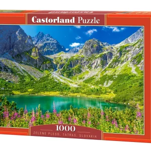 Puzzle 1000 elementów. Zelene Pleso, Tatry, Słowacja